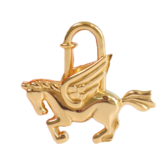 Hermes|  Le Cheval Pegasus 1993 Limited Cadena Gold