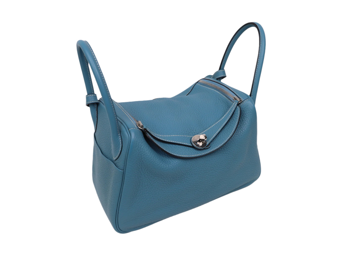 Hermes｜ Lindy 30 Blue Jean Taurillon Clemence  2013