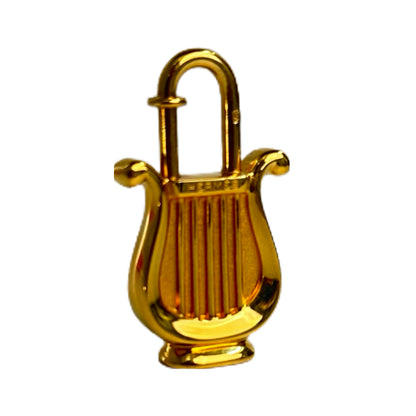 Hermes| Harp 1996 Cadena Padlock Gold