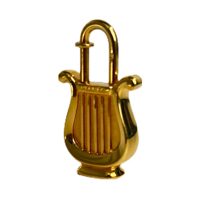 Hermes| Harp 1996 Cadena Padlock Gold