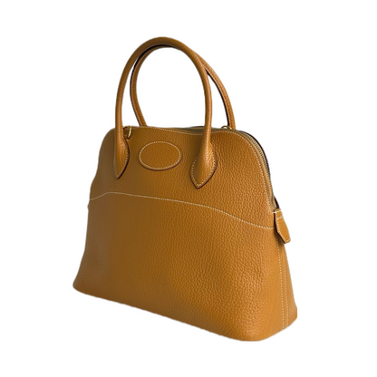 Hermes｜Bolide 31 Natural Sable Ardennes 2way  Handbag 2004