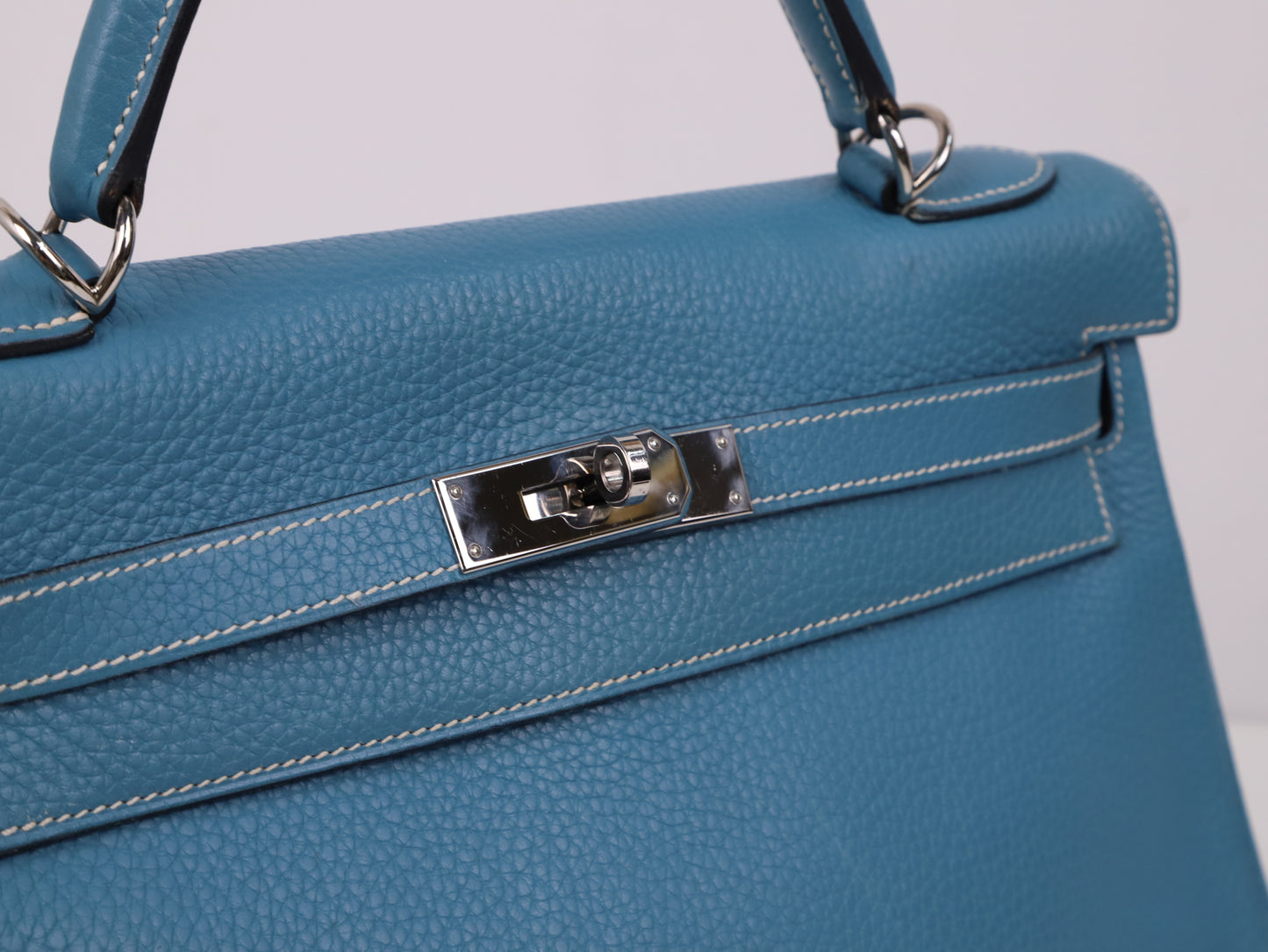 Hermes｜ Kelly 32 Blue Jean Togo 2004