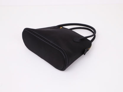 Hermes｜ Mini Bolide Handbag Silk 1997 Black