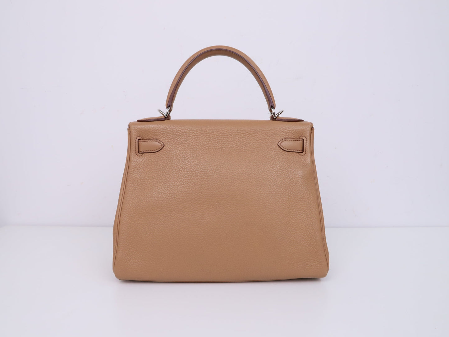 Hermes｜ Kelly 28 Handbag Togo Tabac Camel 2008