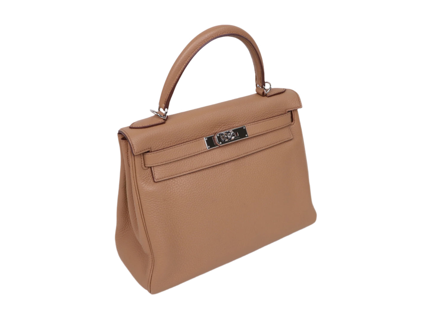 Hermes｜ Kelly 28 Handbag Togo Tabac Camel 2008