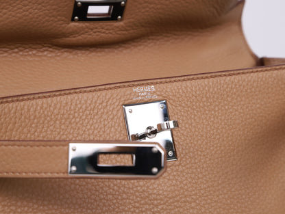 Hermes｜ Kelly 28 Handbag Togo Tabac Camel 2008