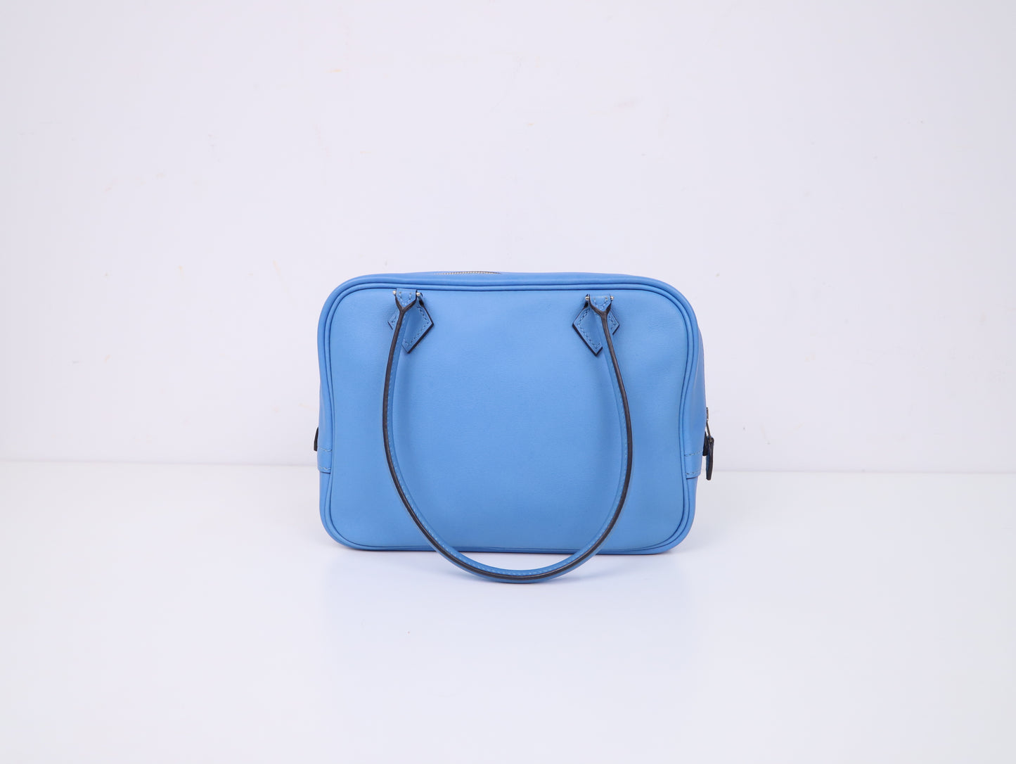 Hermes｜ Plume Mini Handbag Blue Paradise 2015