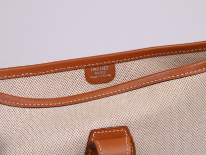 Hermes｜ Evelyne II GM Canvas Swift Gold