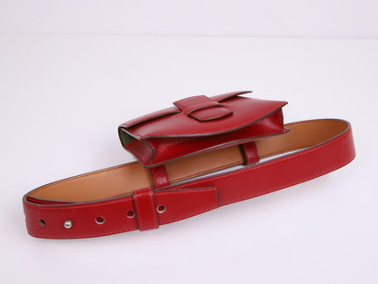 Hermes｜ Waist Pouch Belt Box Calf 1991