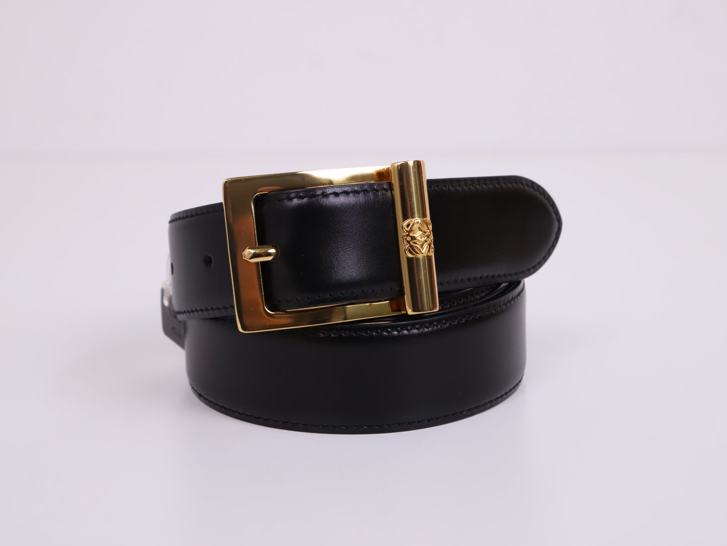 Loewe | Black  Men's Belt Black  150 Anniversary