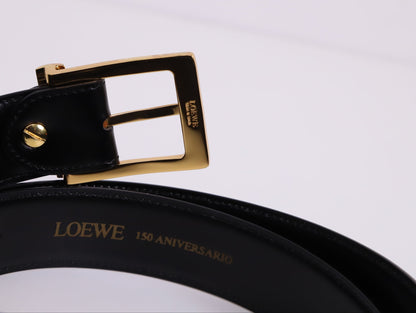 Loewe | Black  Men's Belt Black  150 Anniversary