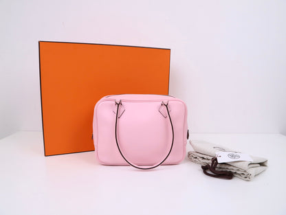 Hermes｜ Plume 20 Mini Plume Rose Sakura T 2015 Swift