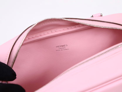 Hermes｜ Plume 20 Mini Plume Rose Sakura T 2015 Swift