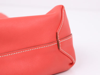 Hermes｜ Double Sens 28 shoulder bag  Swift  Natural Sable/Rose Jaipur 2012