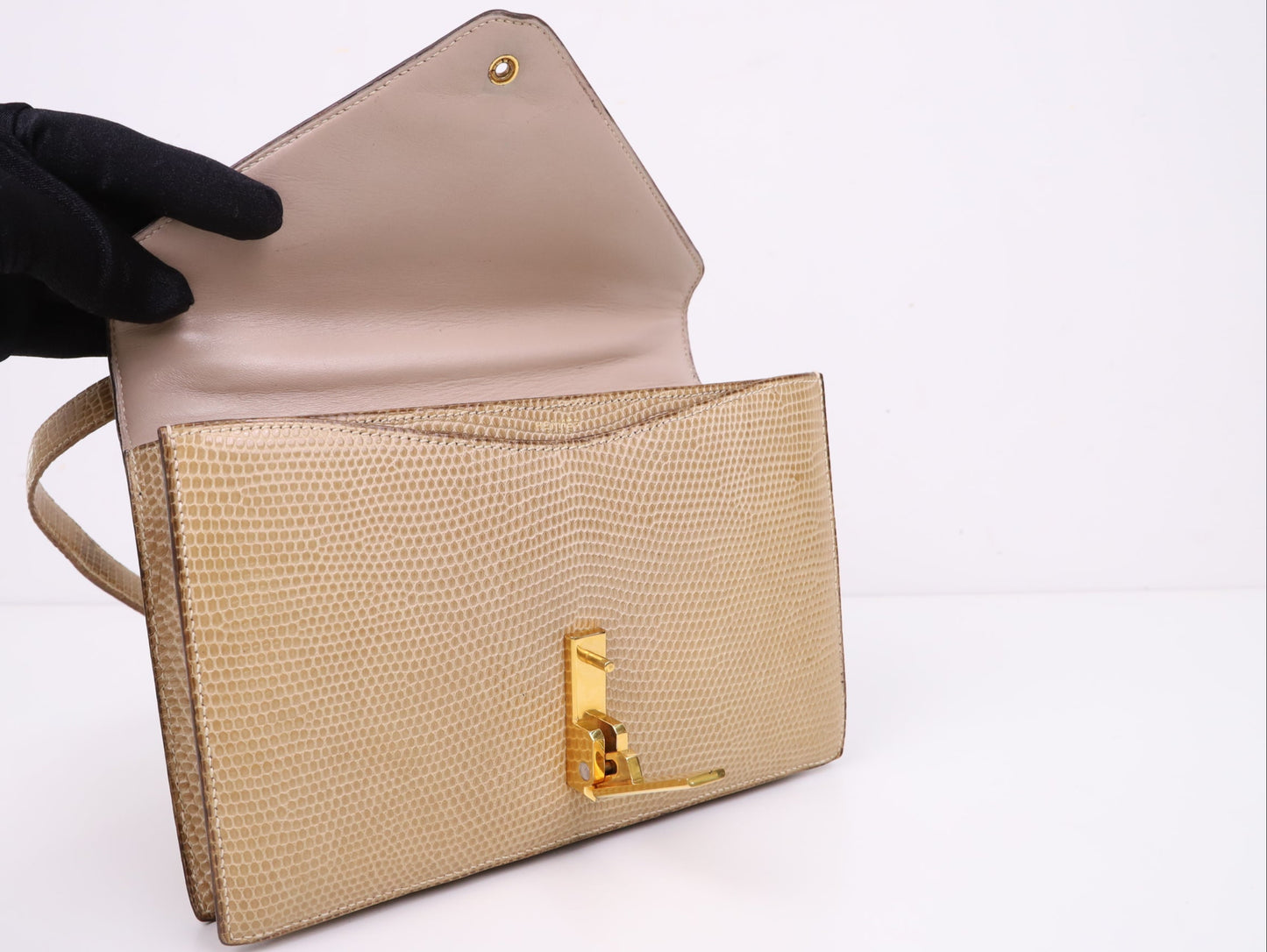 Hermes｜ Jimmy Shoulder bag Lizard 1974