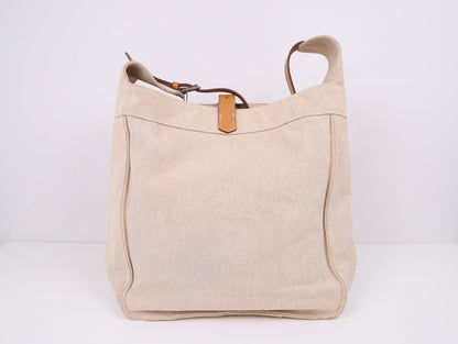 Hermes｜ Marwari Shoulder bag Canvas 2009