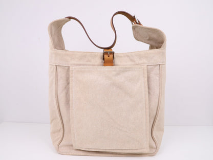 Hermes｜ Marwari Shoulder bag Canvas 2009