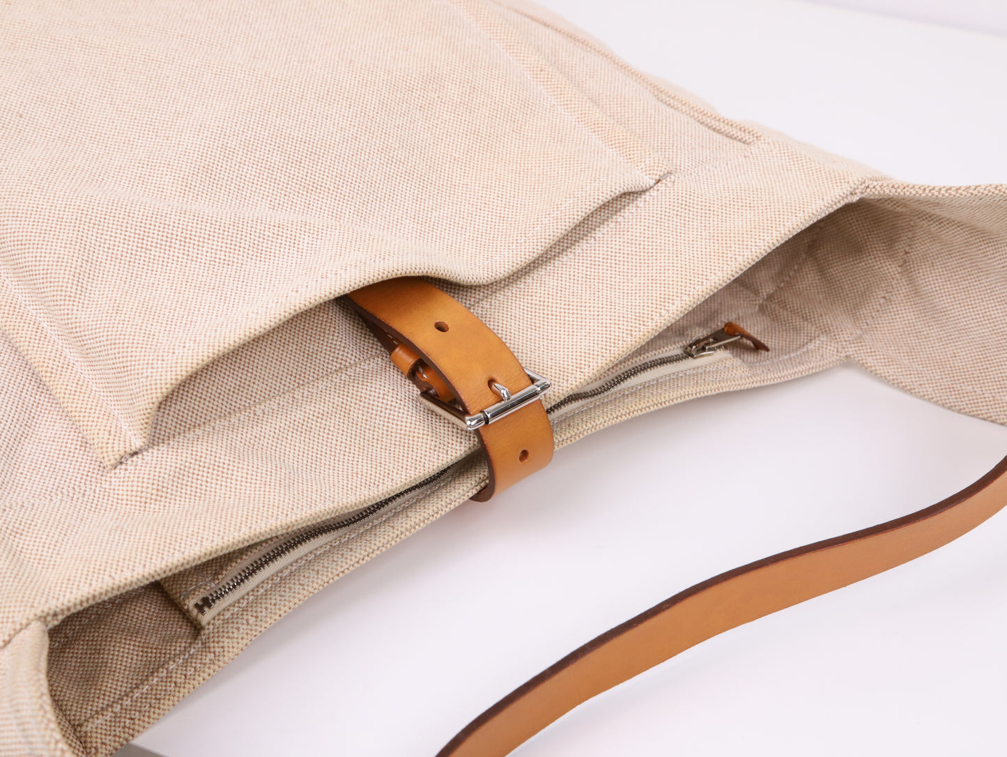 Hermes｜ Marwari Shoulder bag Canvas 2009