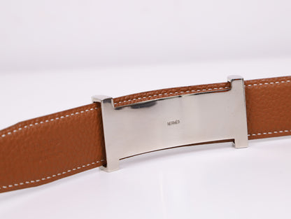 Hermes |   Belt  Reversible leather strap 30mm