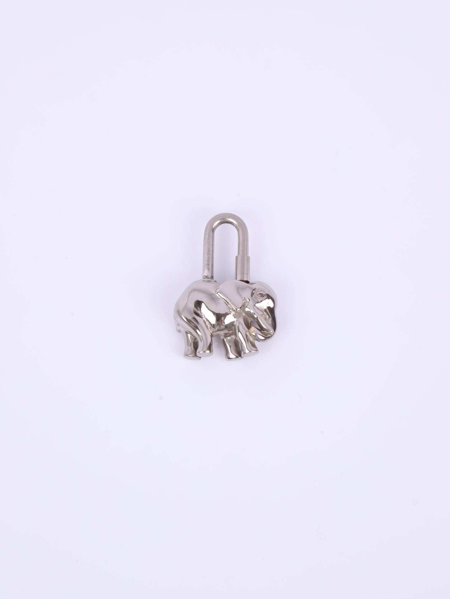 Hermes| Cadena Lock Silver 1997 Elephant