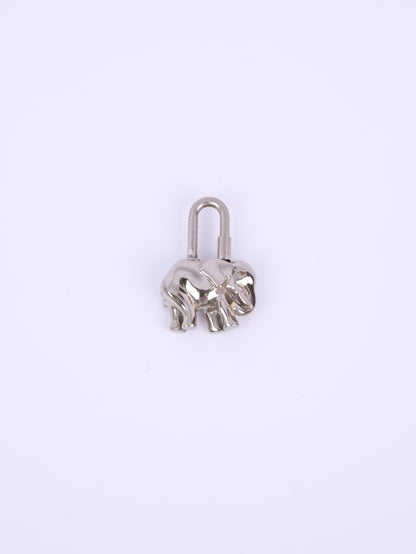 Hermes| Cadena Lock Silver 1997 Elephant