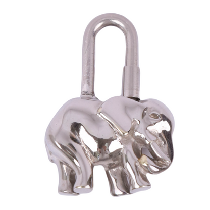 Hermes| Cadena Lock Silver 1997 Elephant