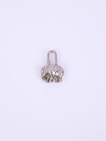 Hermes| Cadena Lock Silver 1997 Elephant