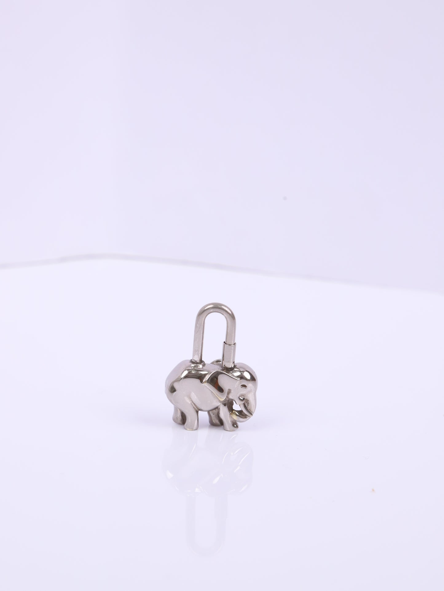 Hermes| Cadena Lock Silver 1997 Elephant