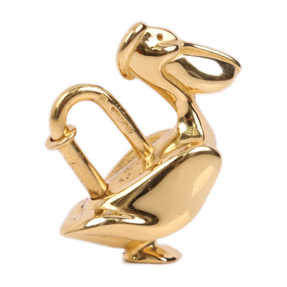 Hermes |1992 Limited La mer Pelican Cadena Gold