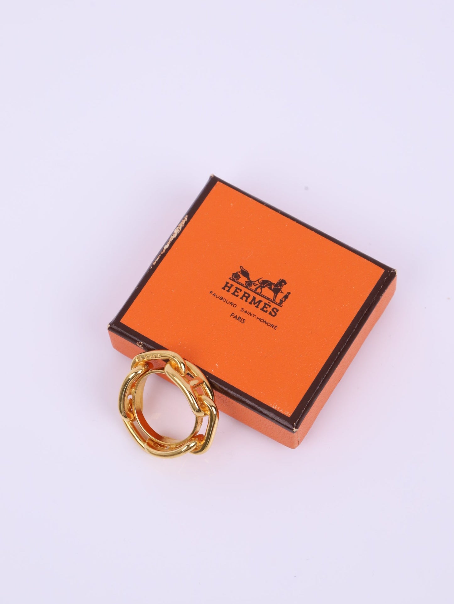 Hermes| Scuff ring Gold