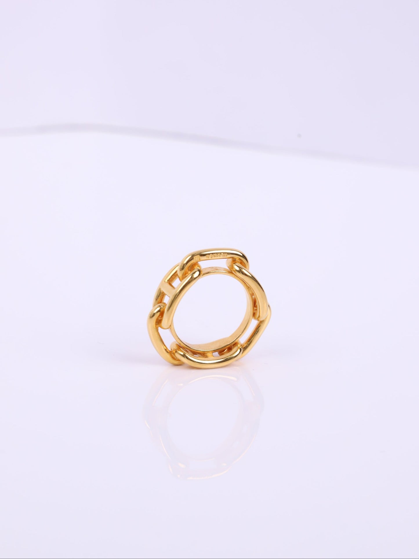 Hermes| Scuff ring Gold