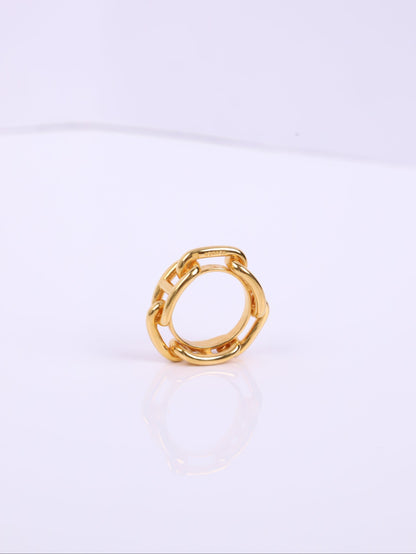 Hermes| Scuff ring Gold