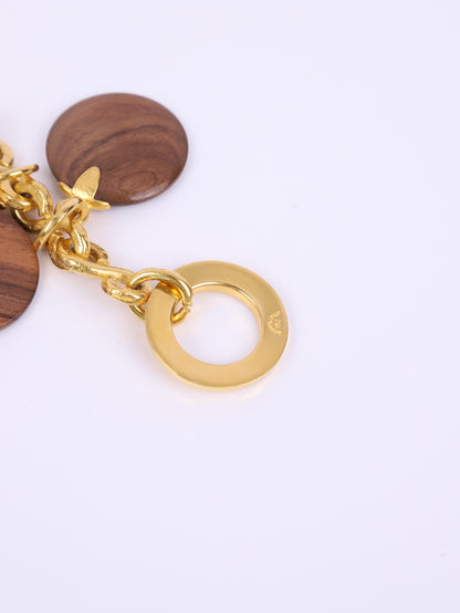 Celine |Vintage Bracelet Wood