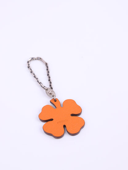 Hermes | S925 bag charm Clover Vert Anis Cherve