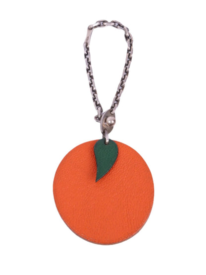 Hermes | S925 Bag Charm Cherve Orange