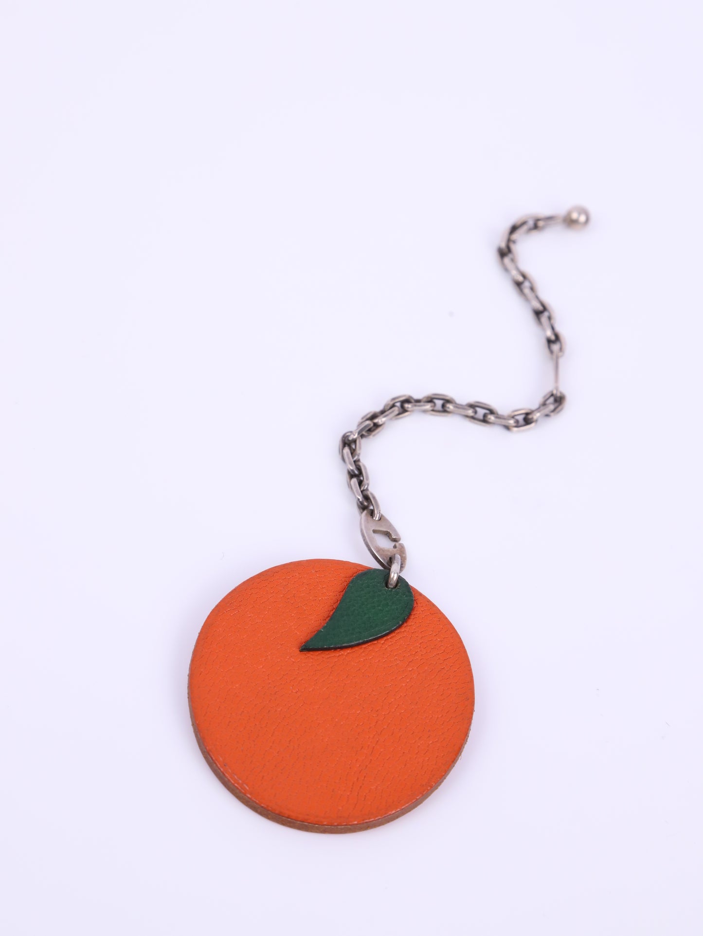 Hermes | S925 Bag Charm Cherve Orange