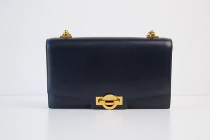 Hermes｜ Olympie Box Calf 1977 chain shoulder bag