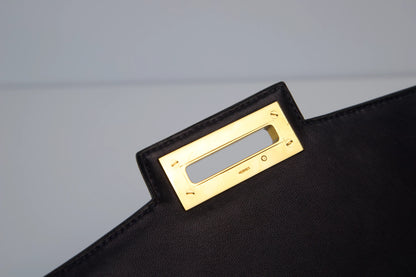 Hermes｜ Olympie Box Calf 1977 chain shoulder bag