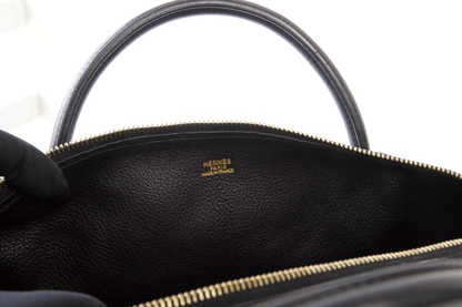 Hermes｜ Polochon handbag 2001 Swift Black