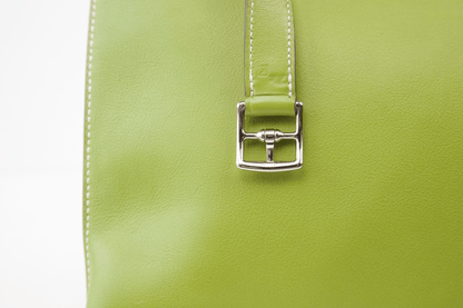 Hermes｜Kelly Flat Vert Anis handbag 2007